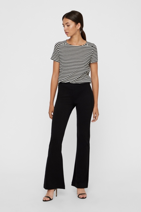 Vero Moda vmkamma mw flared jersey pant noos